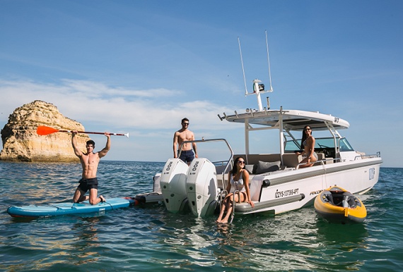 Axopar 37 charter Vilamoura